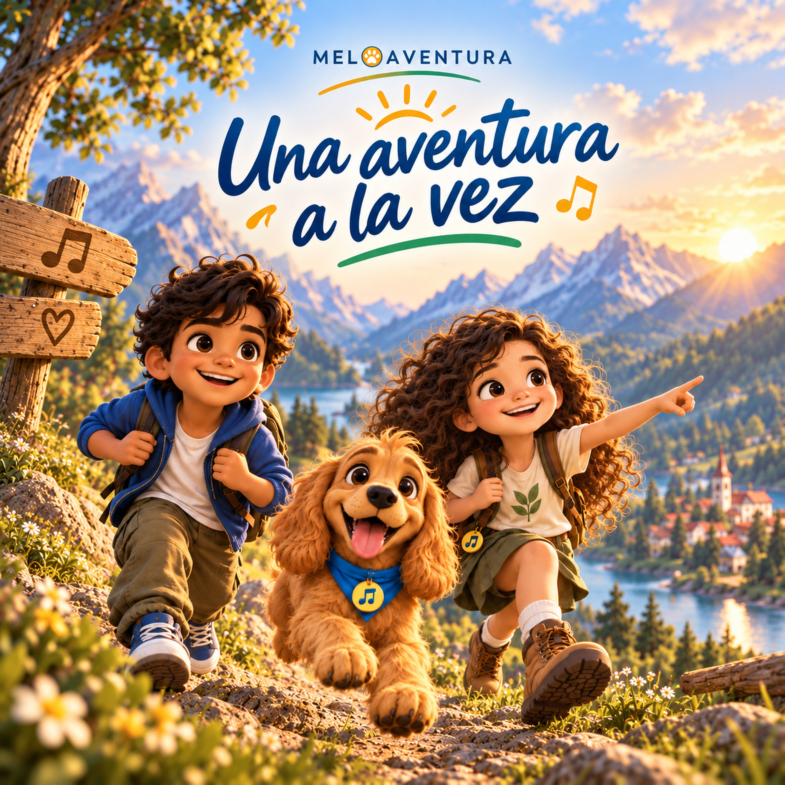Portada oficial de Una aventura a la vez.